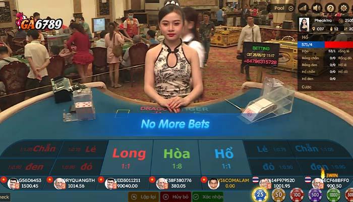 Luật chơi Rồng Hổ Online tại Casino GA6789