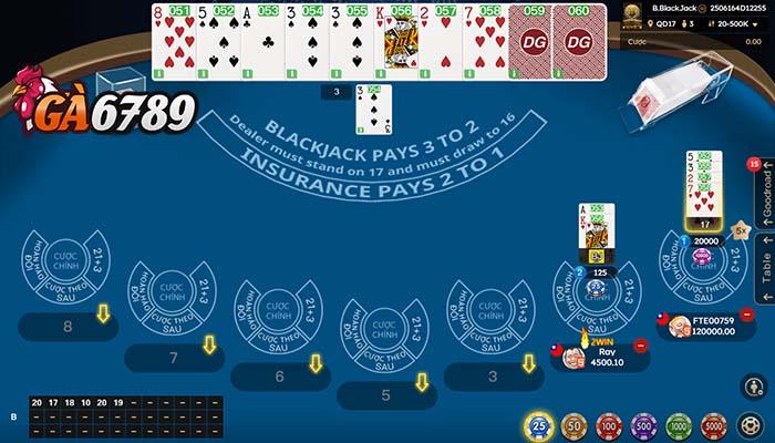 Luật chơi Xì Dách Online tại Casino GA6789